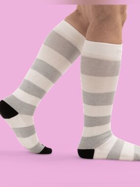Wallow Signature Compression Socks NWT Size XL Wide Calf